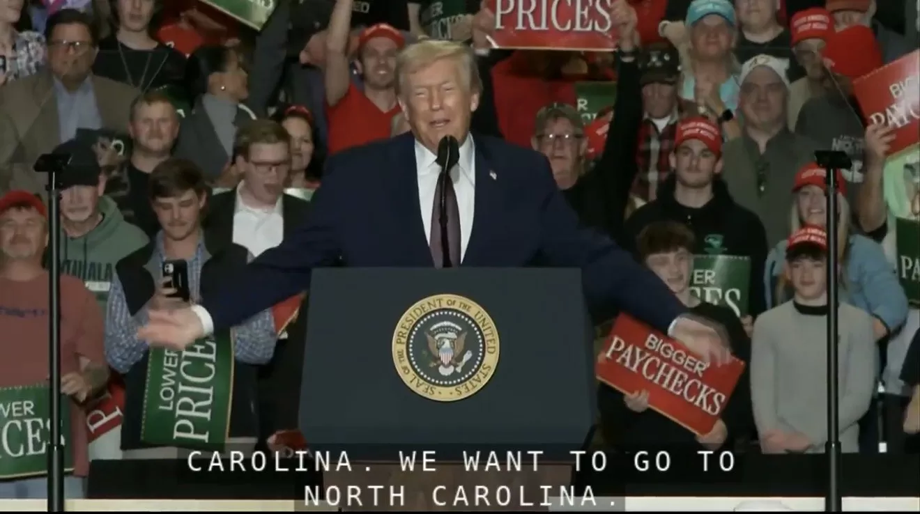 WATCH LIVE: President Trump Delivers Remarks on the Economy in Rocky Mount, North Carolina – 9 PM ET