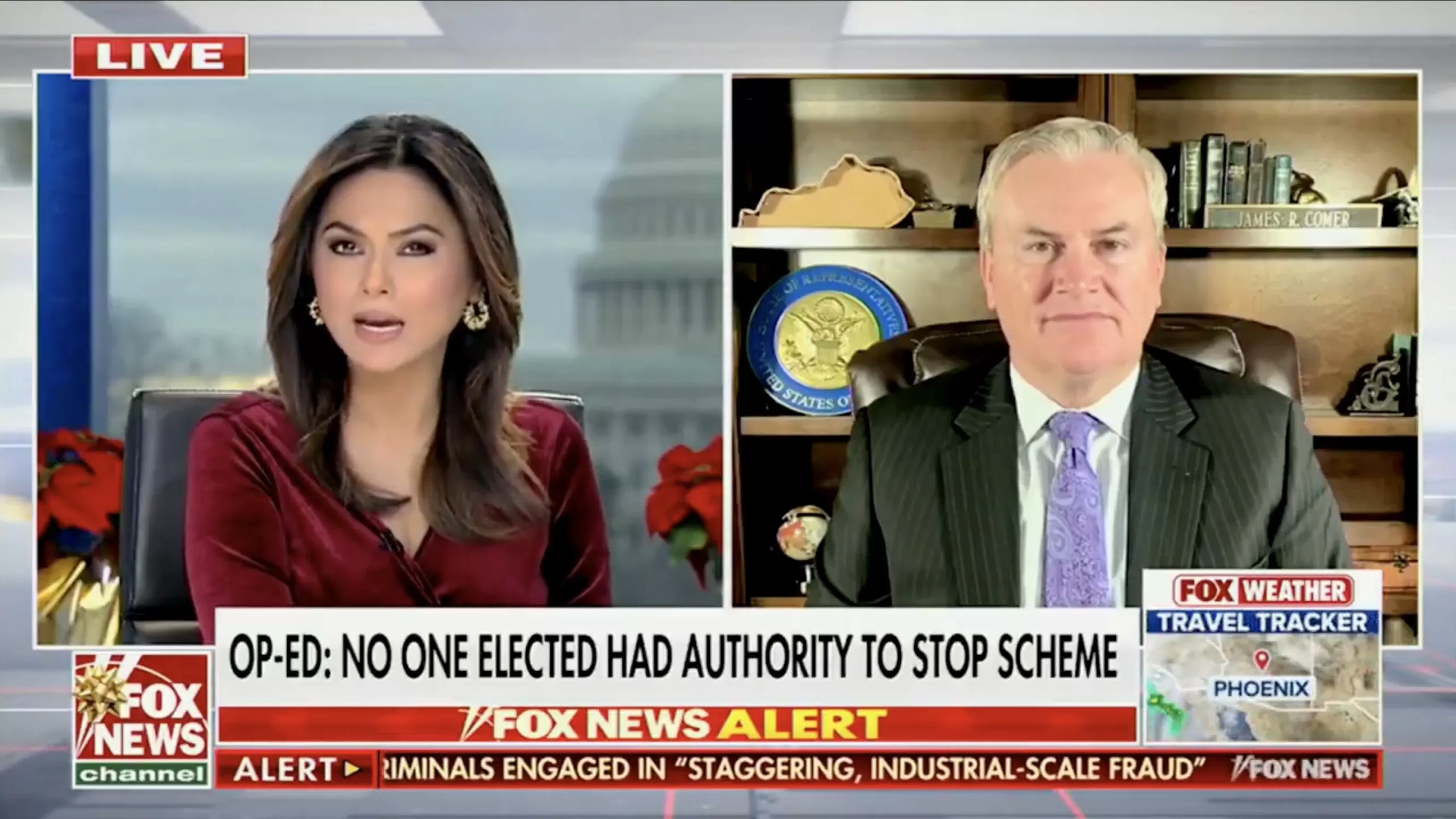 Oversight Chair James Comer Says Minnesota Officials Will Answer for Massive Somali Fraud: ‘Hopefully, We’ll Have Some Criminal Referrals’