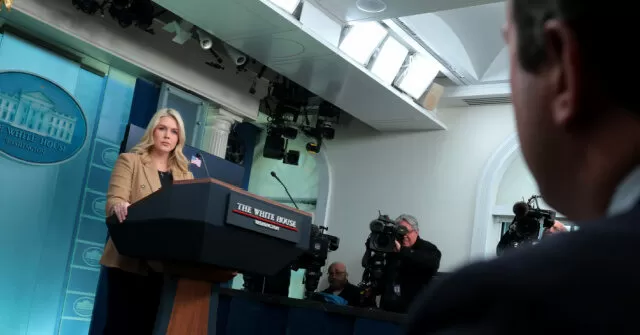Leavitt Torches Reporter for Smearing ICE Agent: 'You're a Left-Wing Hack'