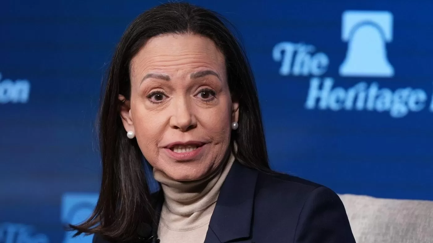Machado defends giving Trump her Nobel Prize
