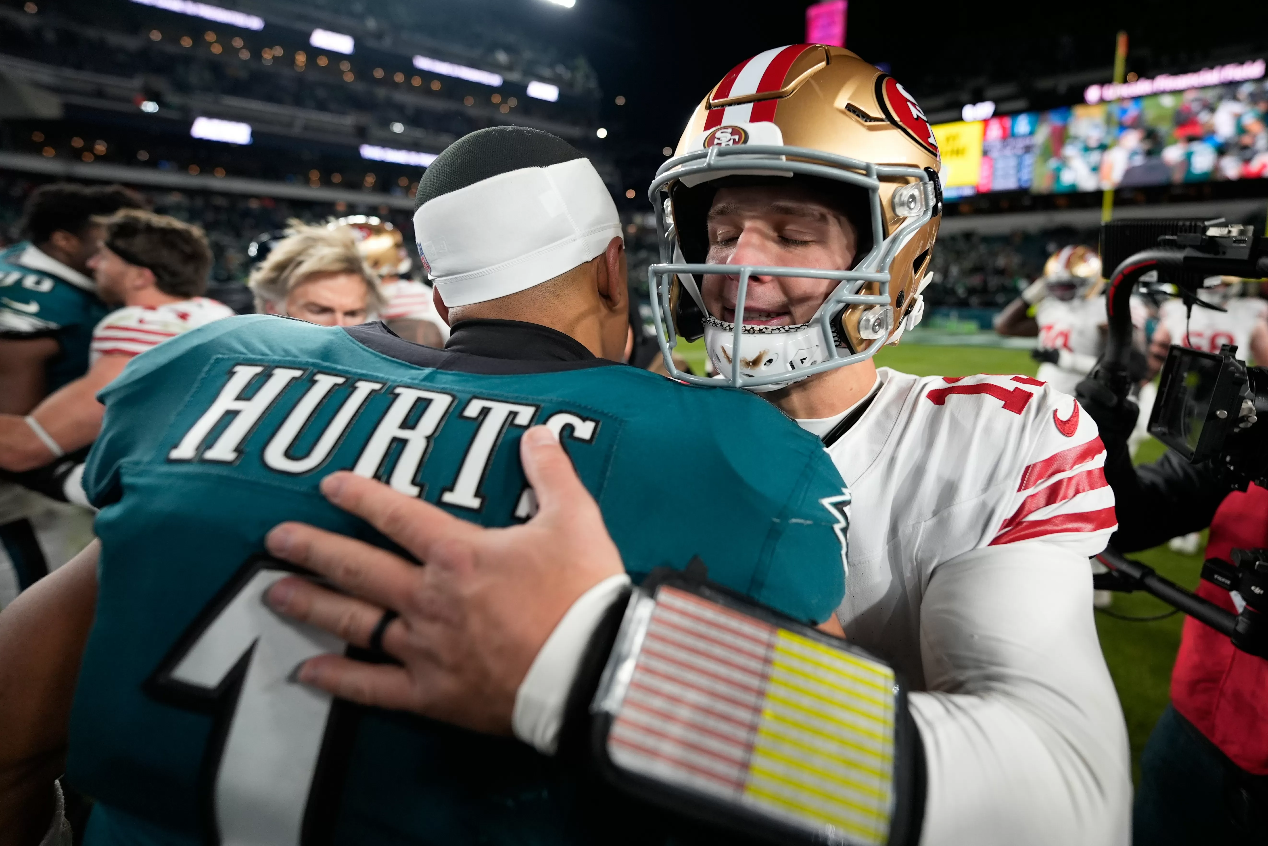 What the 49ers are saying after wild-card win over Eagles