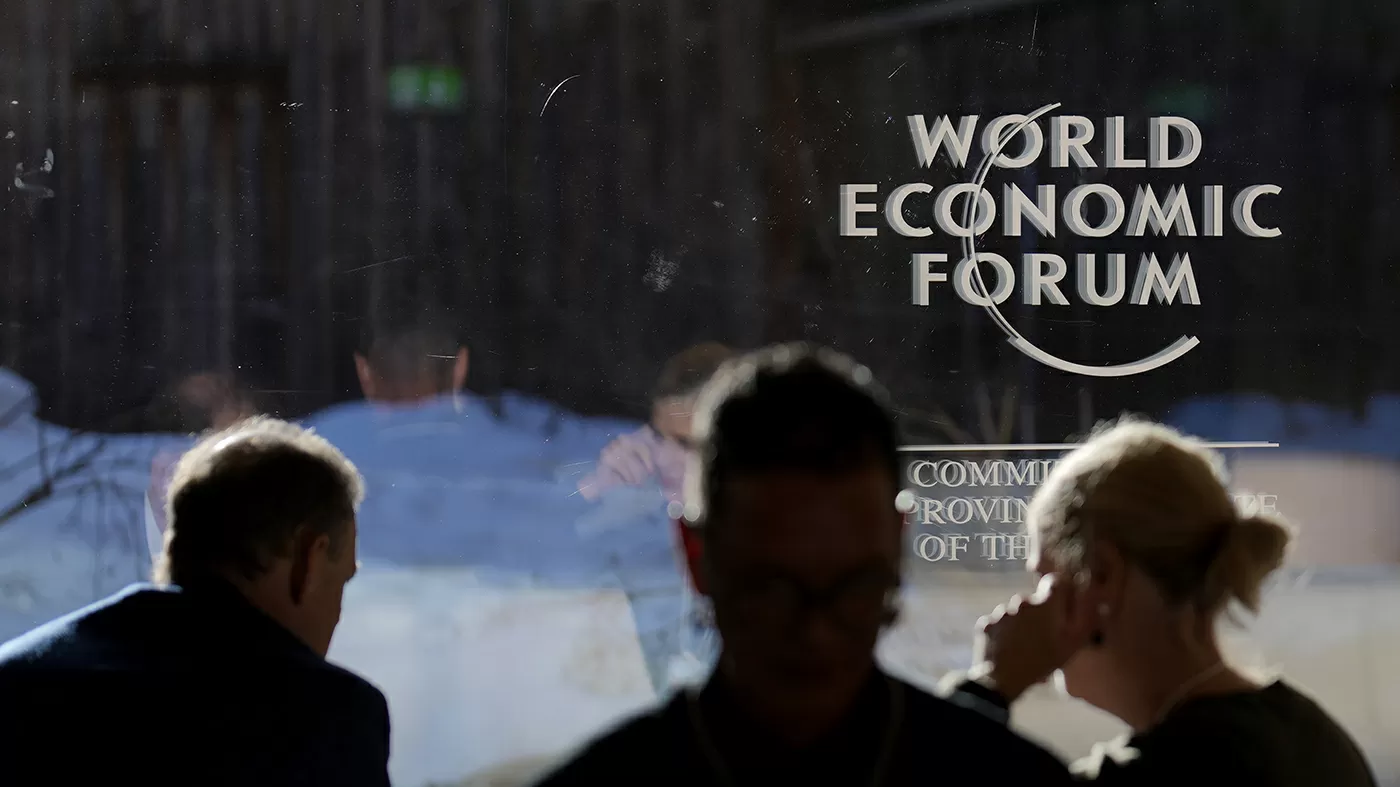 Who is attending the World Economic Forum in Davos?