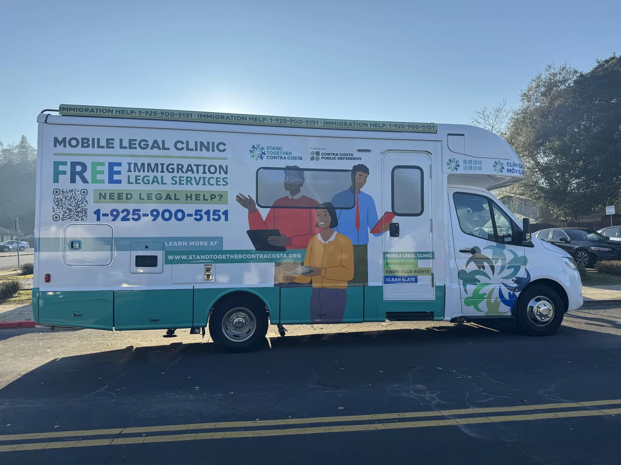 Mobile legal aid clinic for immigrants unveiled in Contra Costa County