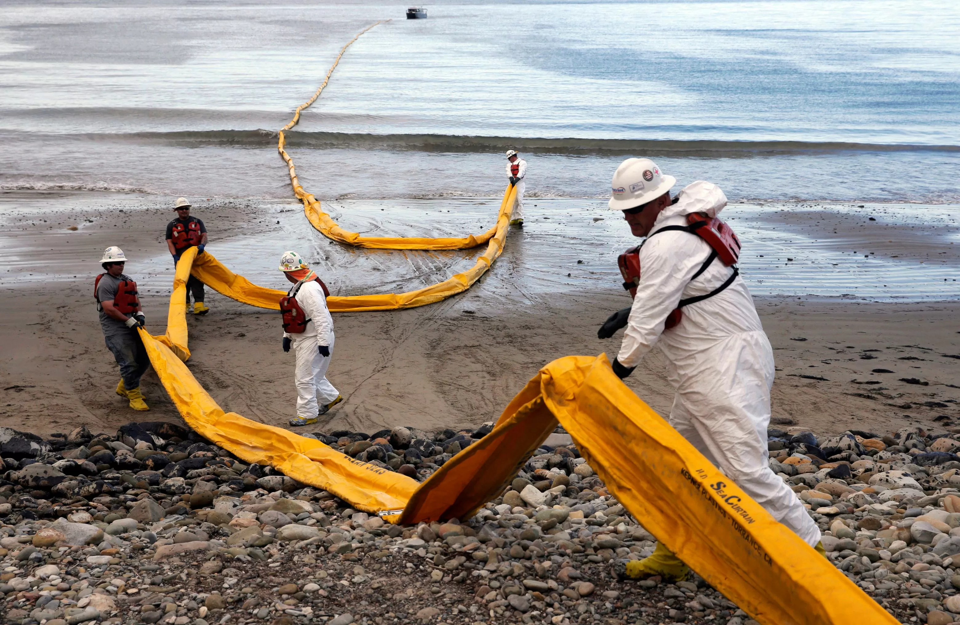 California sues Trump administration over plans to restart oil pipelines along coast