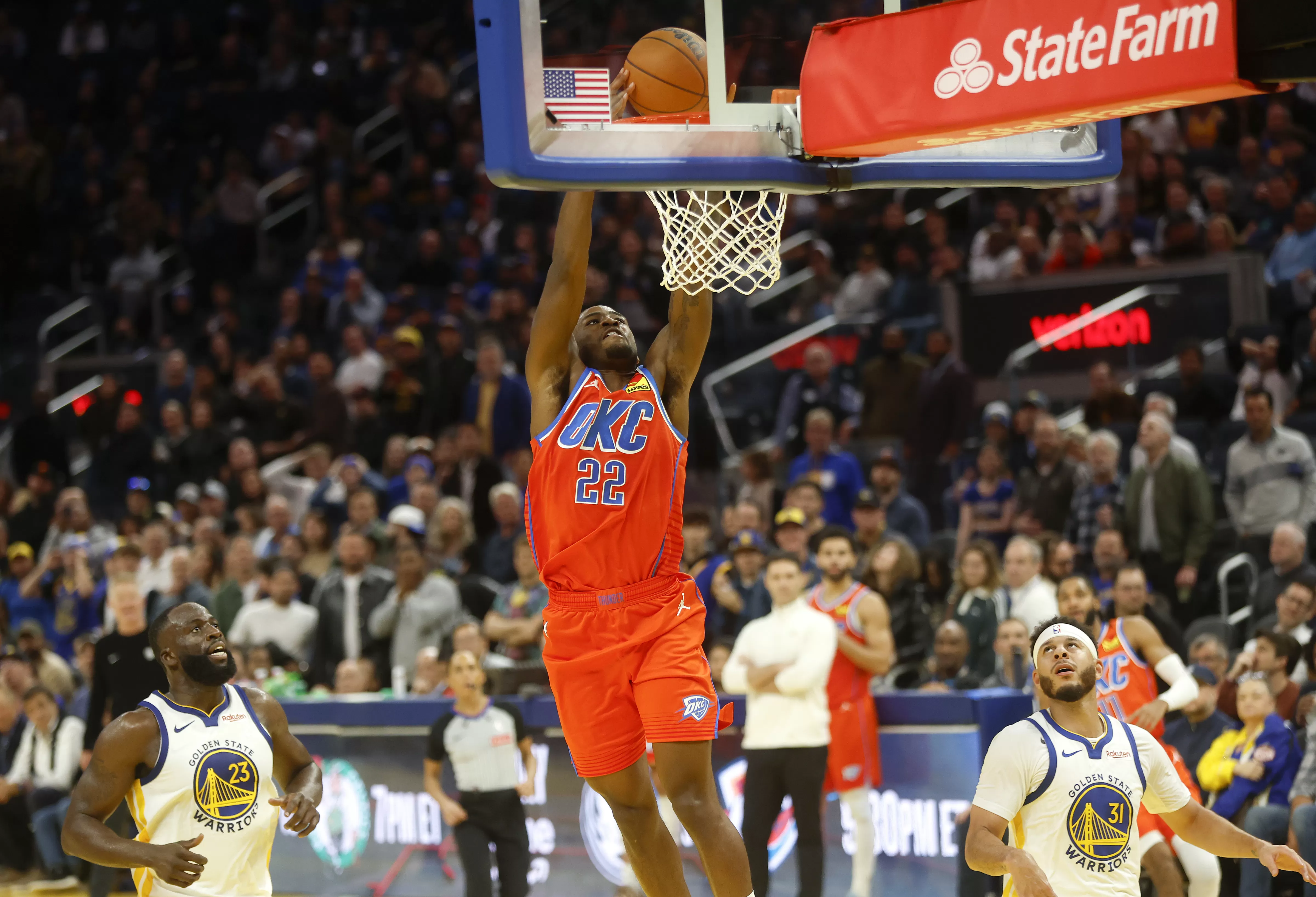 Thunder, no longer on historic winning pace, face short-handed Warriors
