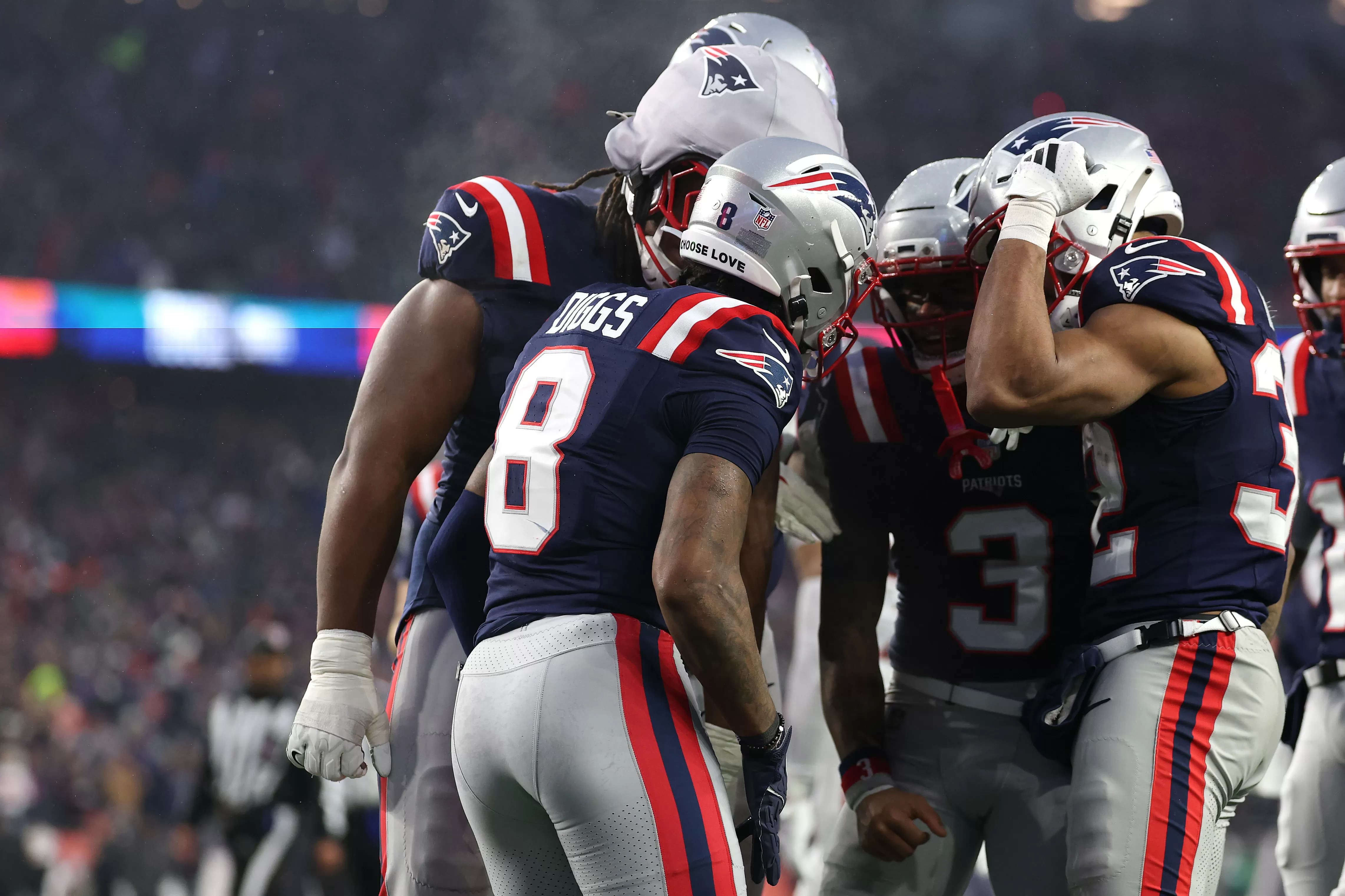 Maye throws 3 TD passes, Stroud has 4 INTs as Patriots top Texans 28-16 to advance to AFC title game