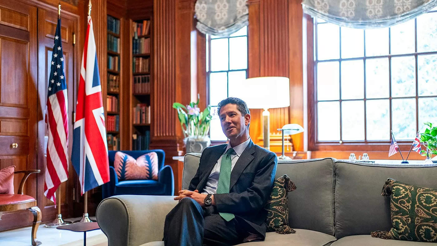 New British ambassador dishes on Trump's 'genius,' post-Mandelson vetting and Chagos tensions