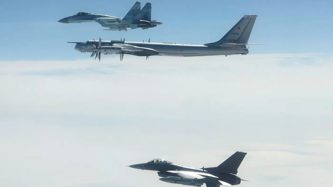 Fighter jets intercept Russian warplanes near Alaska