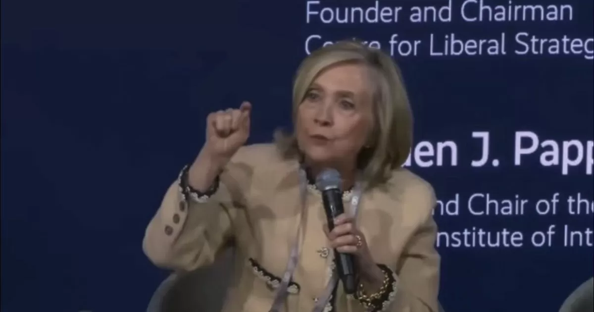 (VIDEO) Hillary Clinton Rails Against “White Men” and MAGA in Angry Rant During Munich Panel, Claims Children Weren’t Detained Under Obama and Bill Clinton