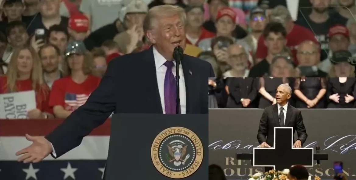 President Trump Goes Off on Obama For Turning Jesse Jackson’s Funeral Into a Political Circus (VIDEO)