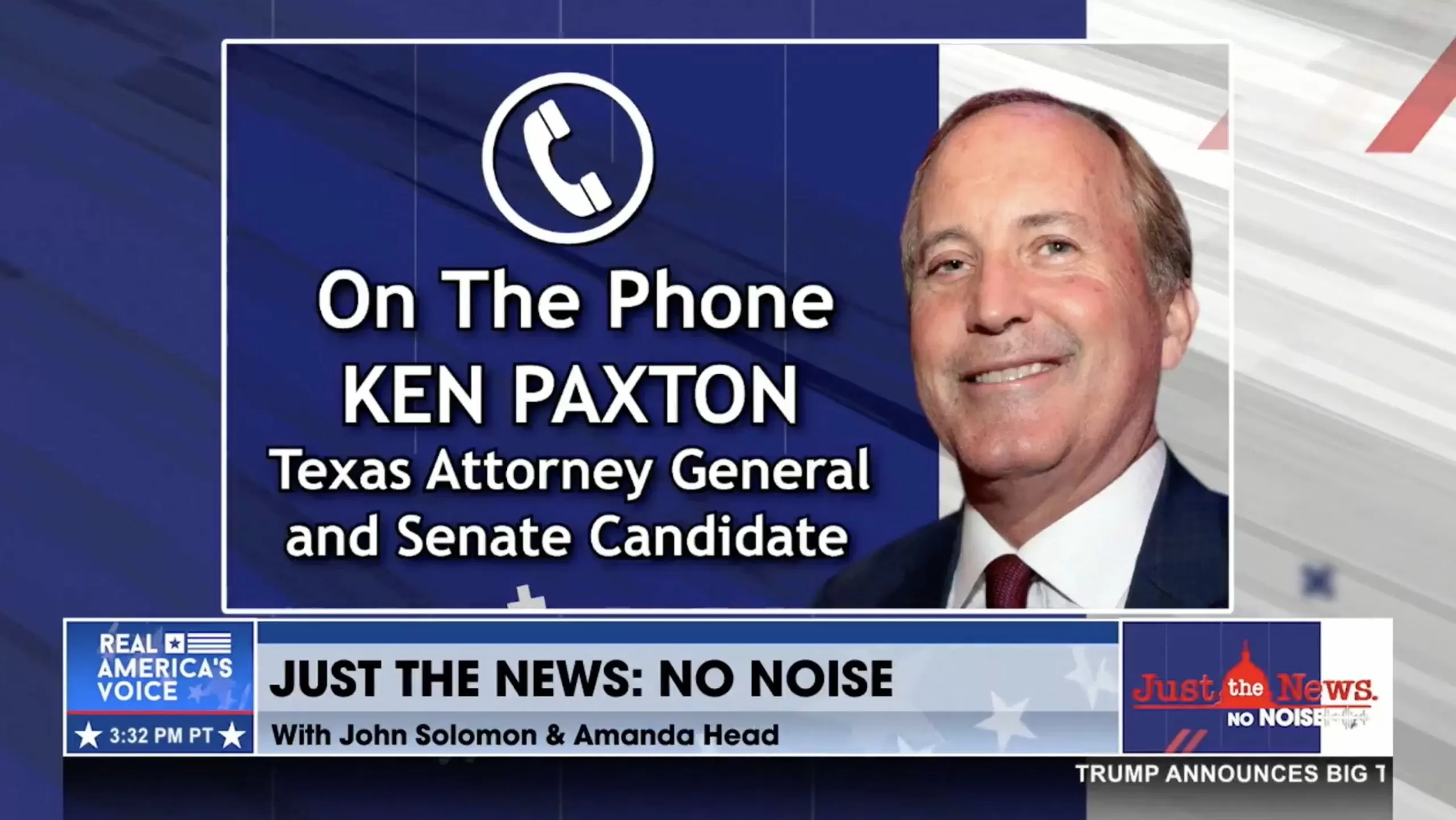 “I’M STAYING IN THIS RACE” — Texas AG Ken Paxton Vows Not to Drop Senate Bid Even if Trump Endorses RINO John Cornyn: ‘I Owe it to the People of Texas’