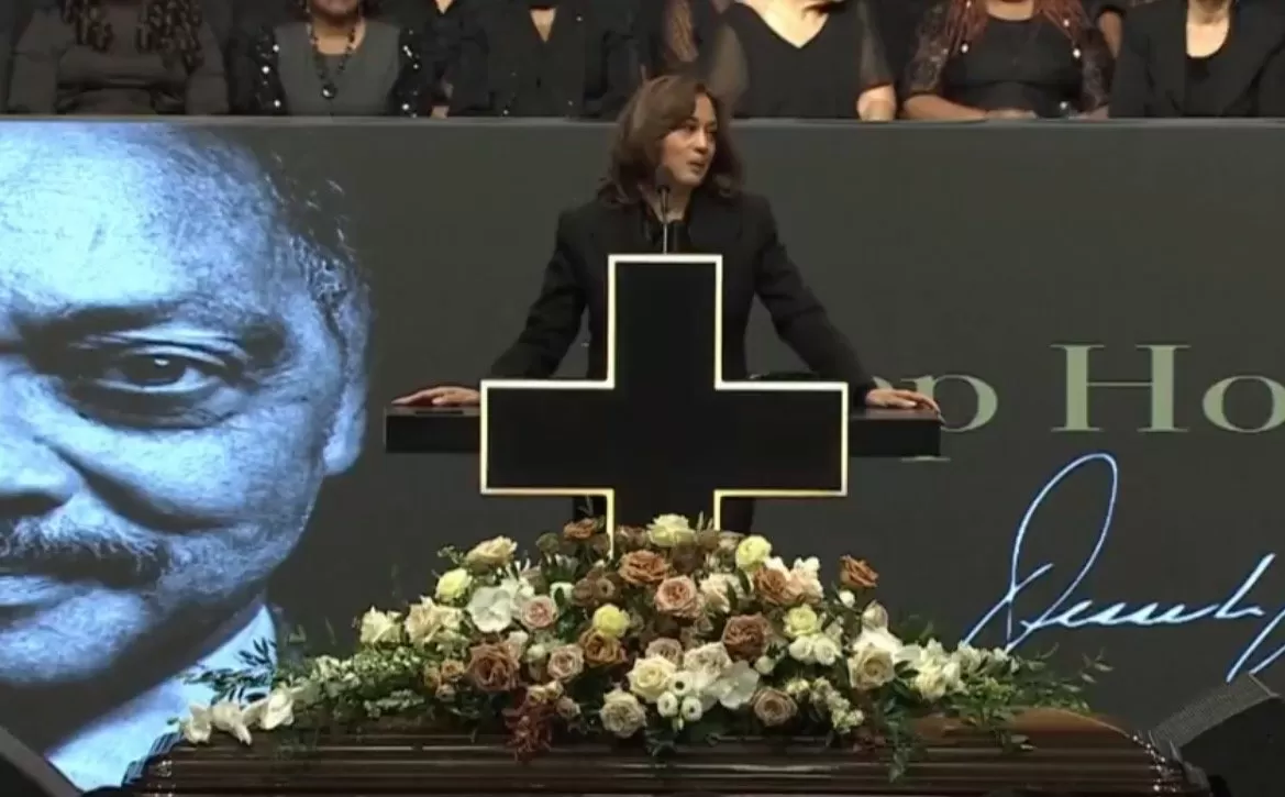 Kamala Harris Busts Out Fake Accent, Delivers Politically Divisive Message at Jesse Jackson’s Funeral (VIDEO)
