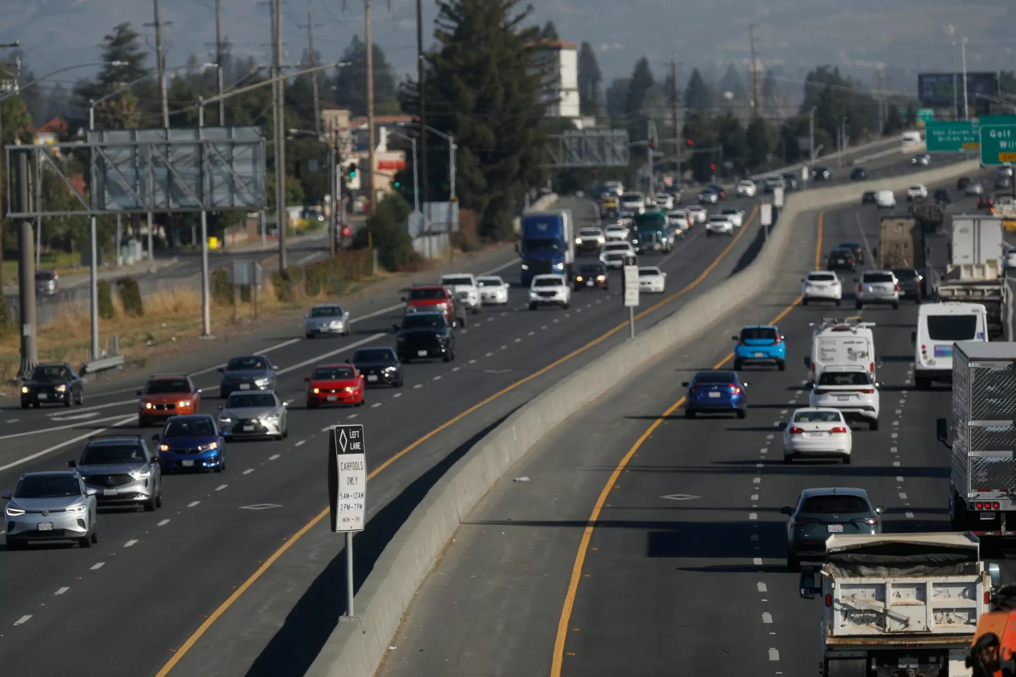 New, streamlined Highway 101 carpool lane hours take effect in North Bay
