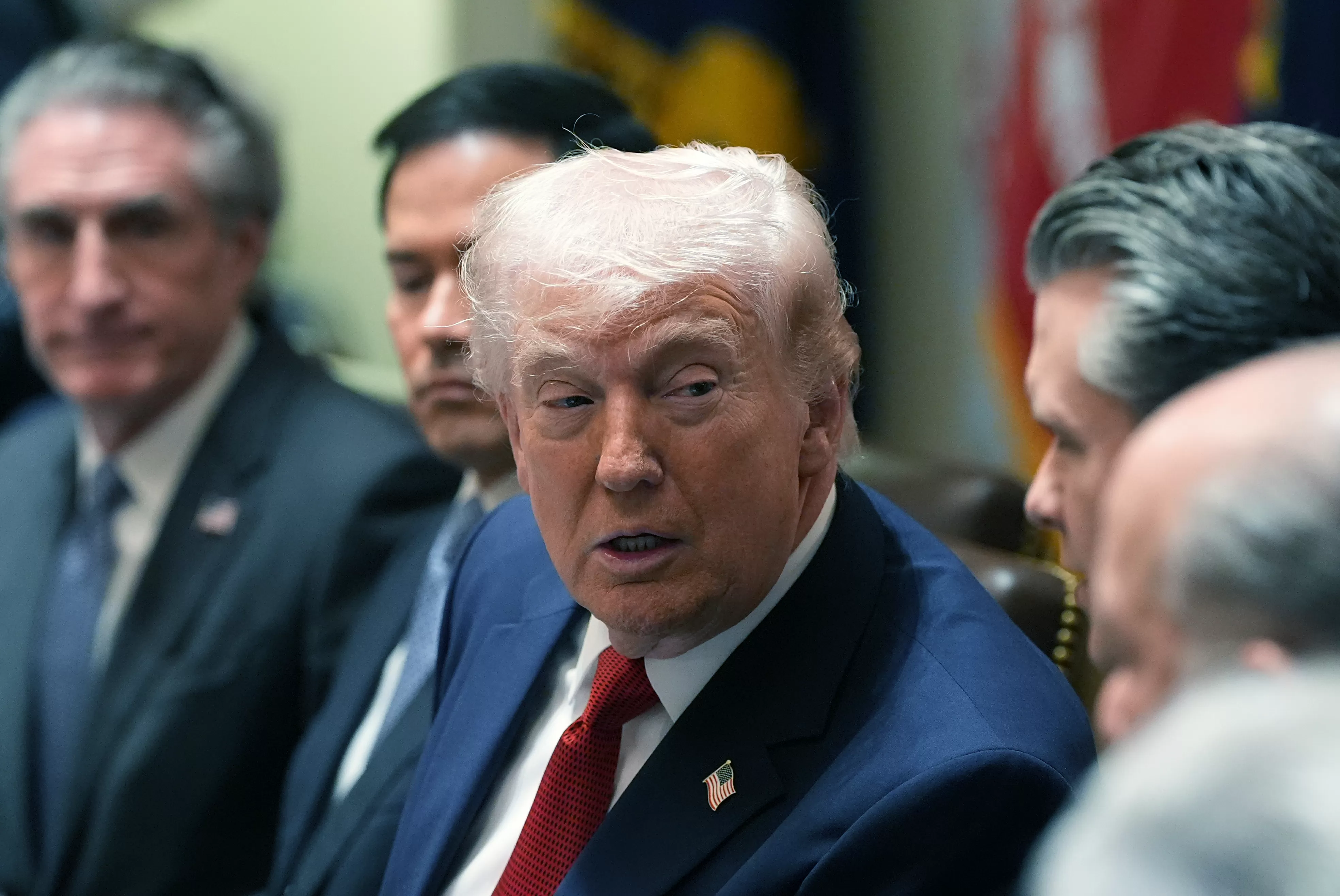 Trump says Iran's 'present' was oil ships through the Strait of Hormuz