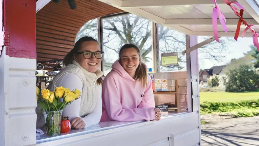 Molesey friends quit city jobs to open their dream coffee trailer