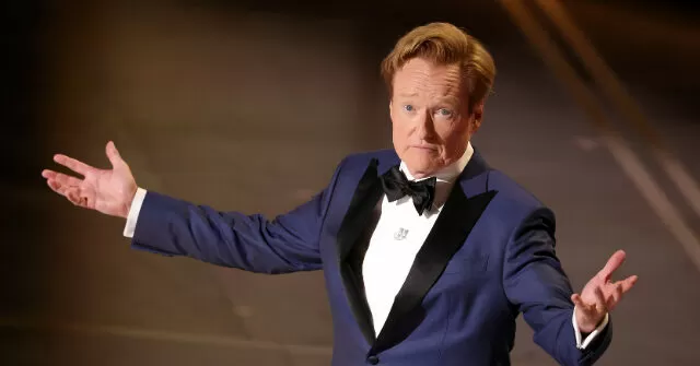 Conan O'Brien Mocks Turning Point USA at Oscars: 'There's an Alternate' Awards Show for Those 'Uncomfortable' With Hollywood Elite Getting 'Political'