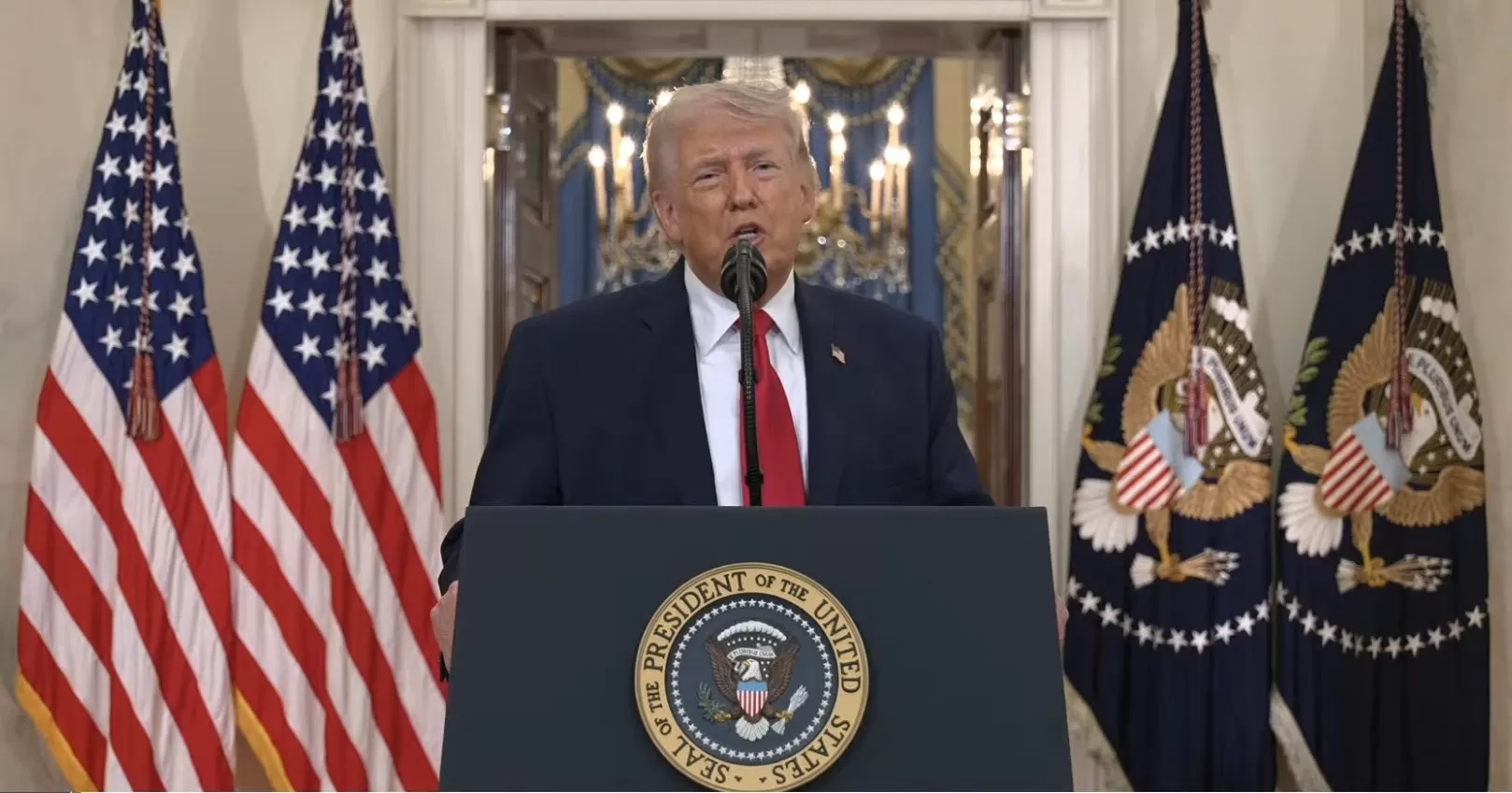 WATCH: “We’re Going to Bring Them Back to the Stone Ages” – Trump Says Iran Strikes Will Continue and All Objectives Will Be Completed “Very Shortly”, Suggests He Will Let the Strait of Hormuz Reopen “Naturally”