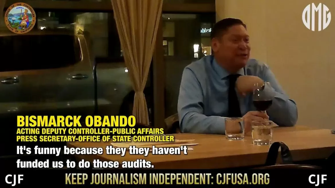 O’Keefe Media Group: California’s Top Controller Communications Official Admits Audits “Are Not Getting Done” (VIDEO)