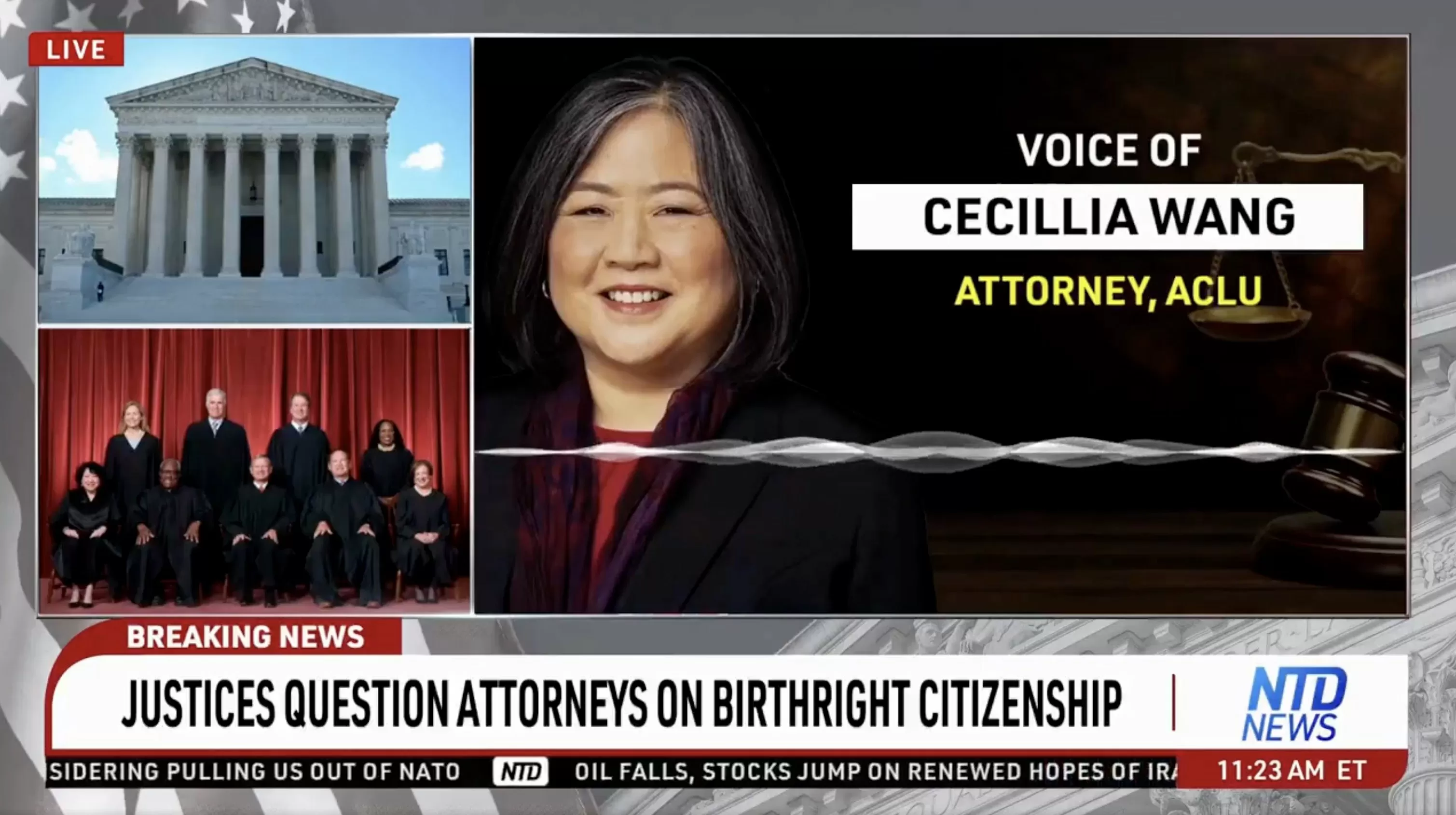 Radical ACLU Attorney Receives Pushback by Justices Kagan and Alito After Claiming that “DOMICILE” Has Never Mattered for Birthright Citizenship