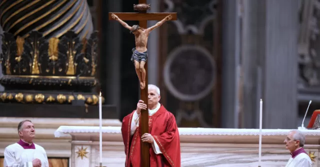 Good Friday: Pope Leo XIV Makes History Carrying Wooden Cross for All 14 Stations of the Cross