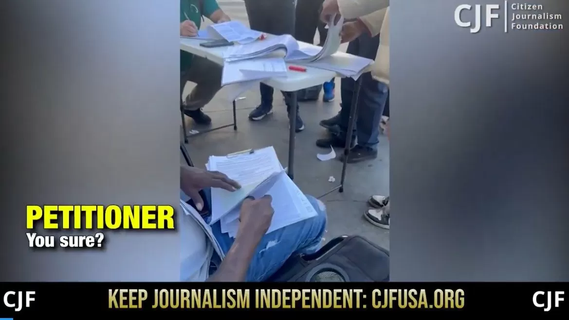 O’Keefe Media Group: California Identity Scam: Petition Fraudsters Log Into Online Database to Get Real Voter Names for Forged Signatures (VIDEO)
