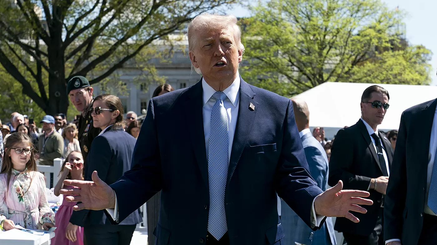 White House slams notion of Trump using nuclear weapon in Iran