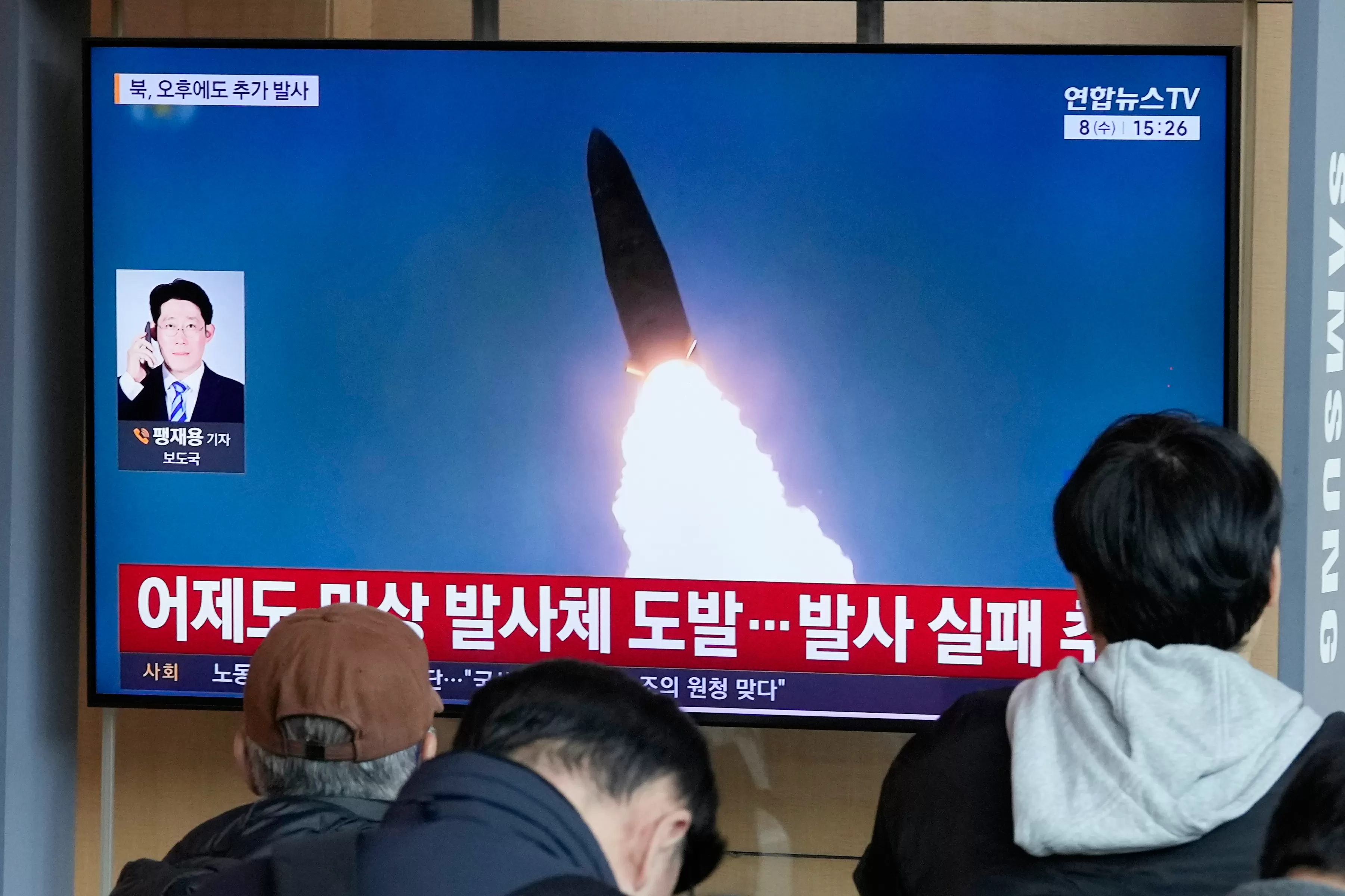 North Korea fires missiles toward sea after ridiculing South's hopes for better ties