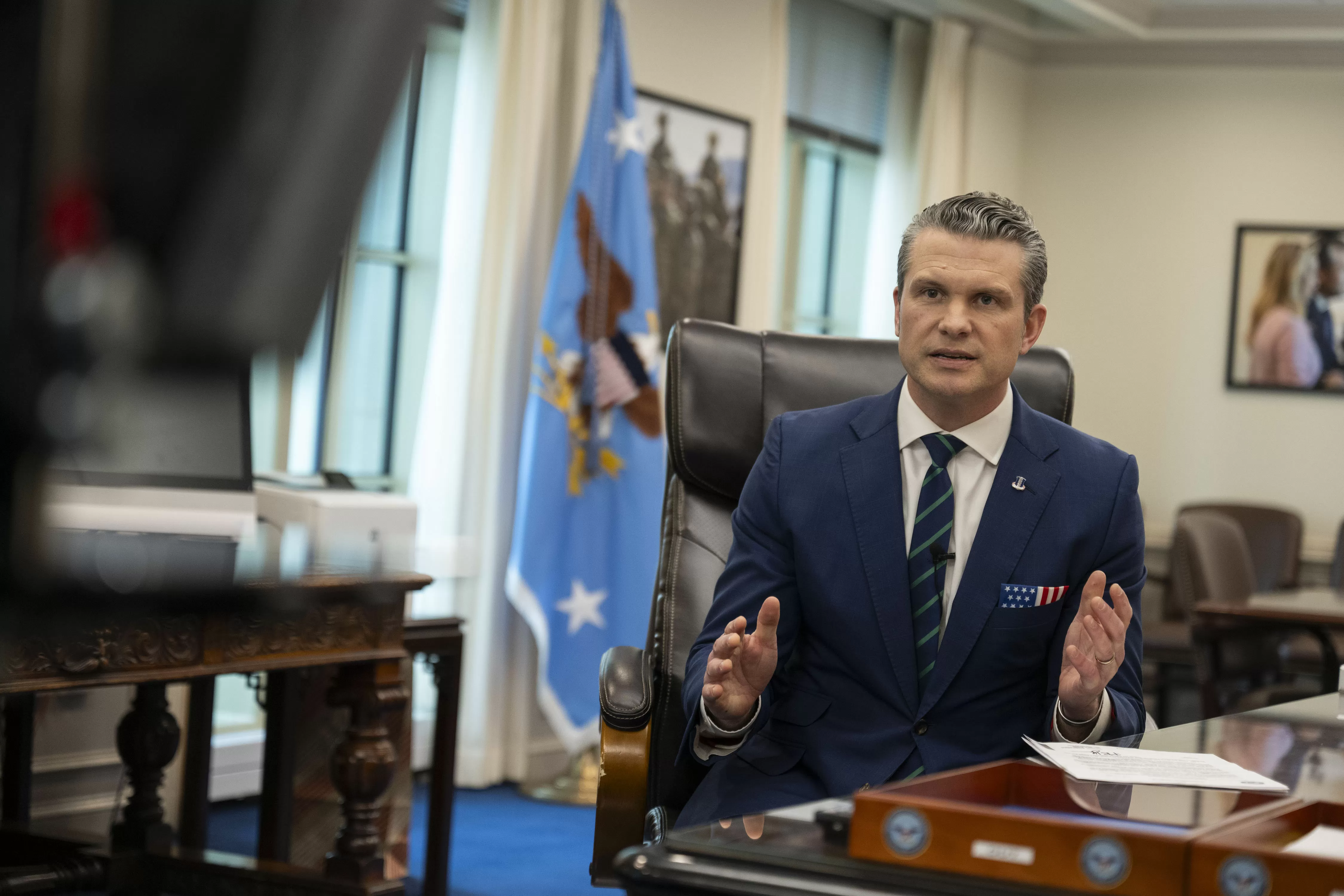 Hegseth’s Prayer Service Targeted by 2 Lawsuits over So-Called ‘White Christian Power Structures’