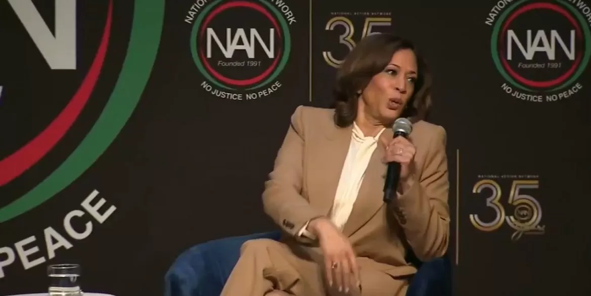 CRINGE: Kamala Harris Impersonates President Trump as a “Mob Boss” (VIDEO)