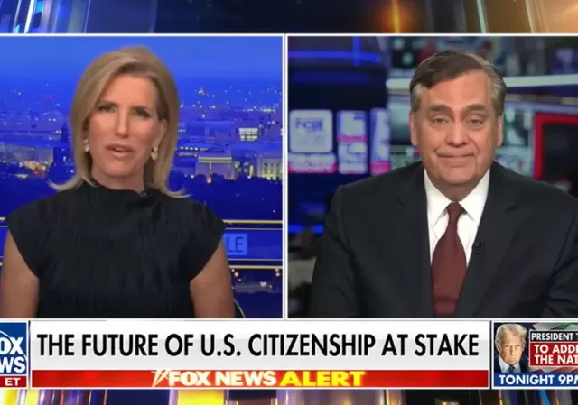 Law Professor Jonathan Turley: It’s ‘Insane’ That We Continue to Embrace Birthright Citizenship (VIDEO)