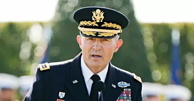 U.S. Army Chief of Staff Retires 'Effective Immediately'